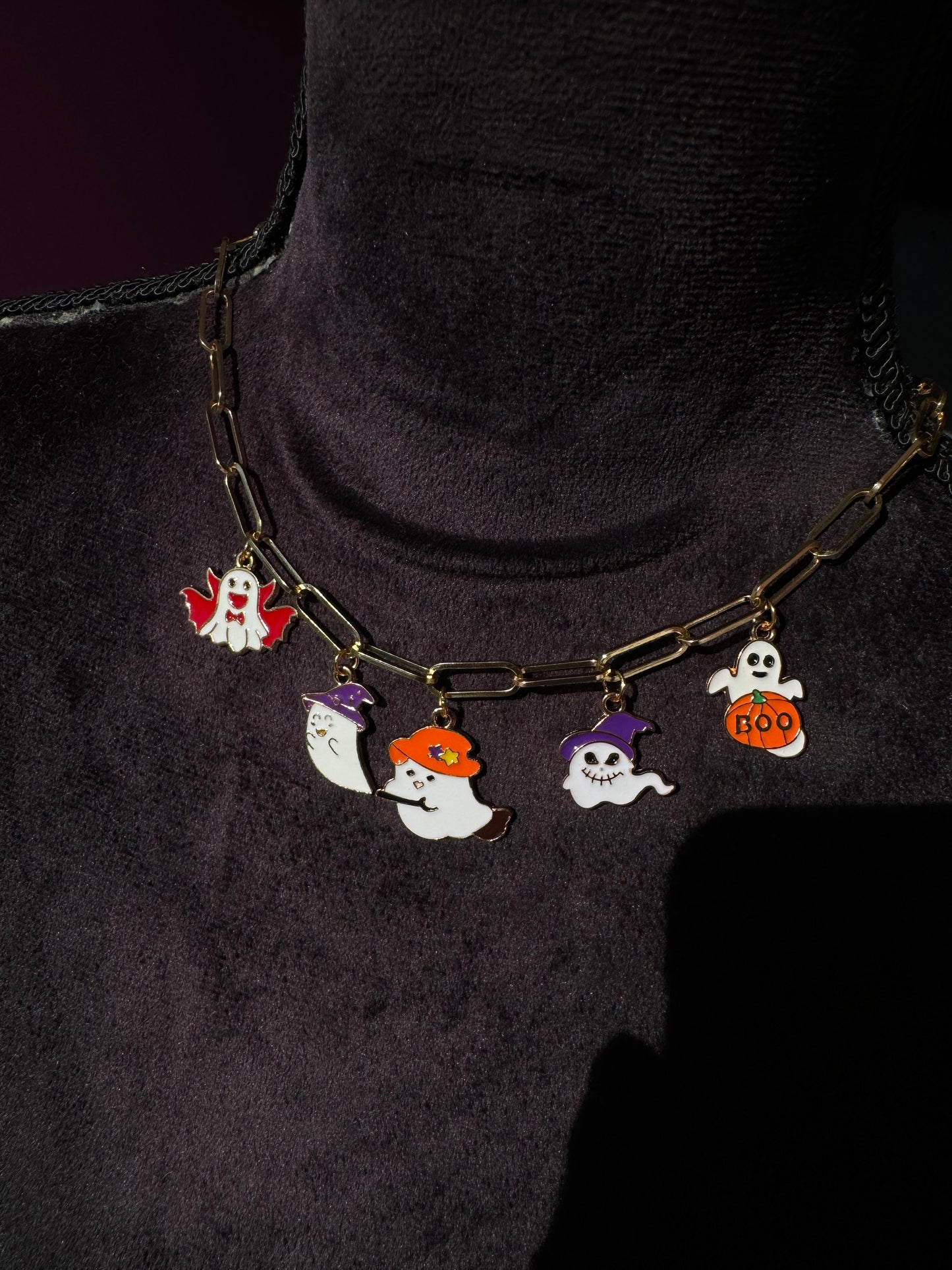 Ghost Charm Necklace